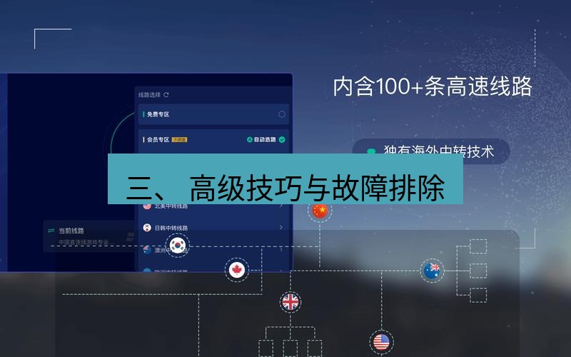 快连VPN 三、 高级技巧与故障排除